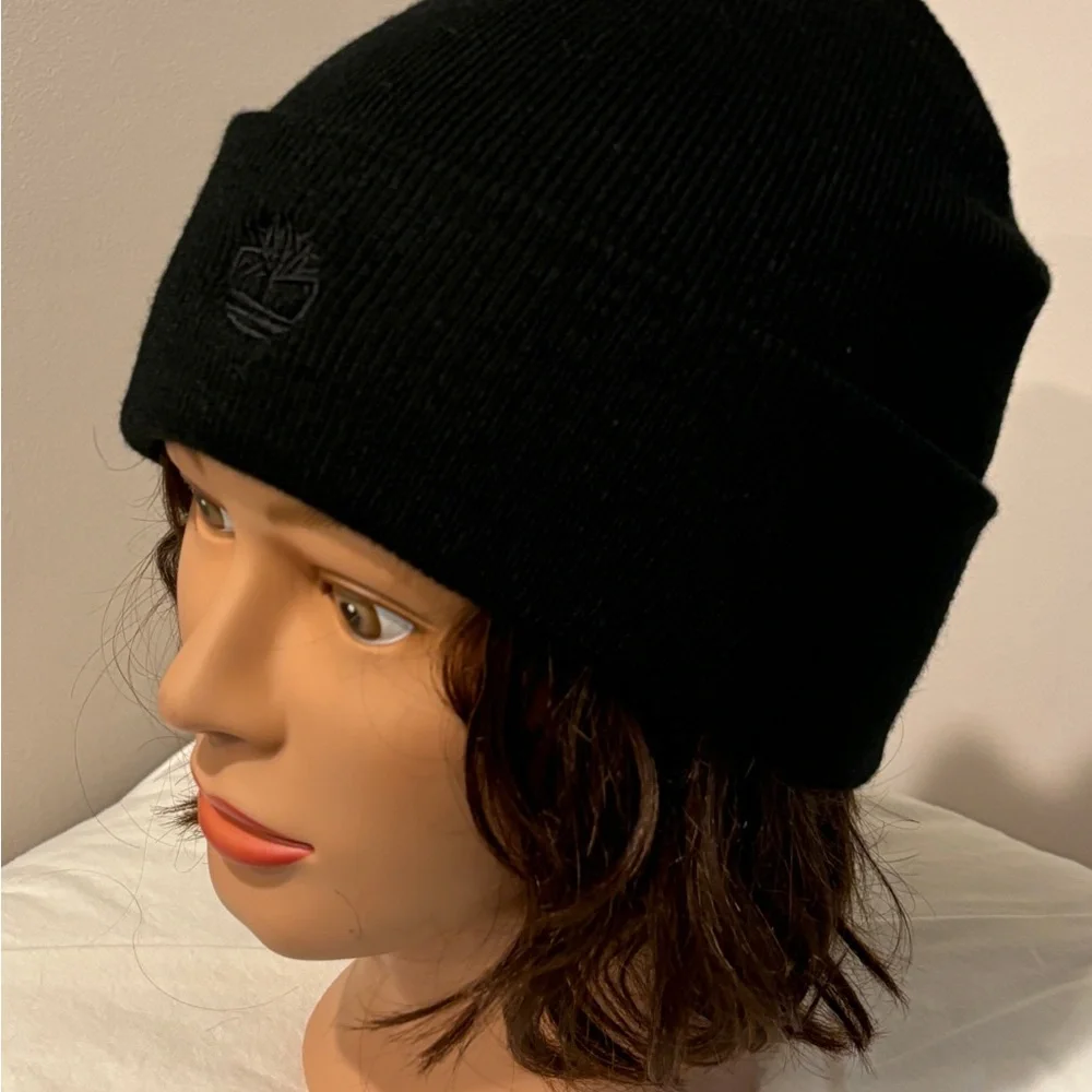 Timberland Black knit beanie ( Unisex )